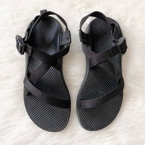 chaco - women’s z1 classic sandals strappy cushioned outdoors active black